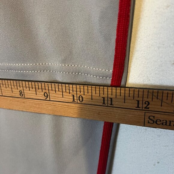 Champro Triple Crown Baseball Long Pants Mens XL  40" Waist Gray Red Strip Open - Picture 12 of 16